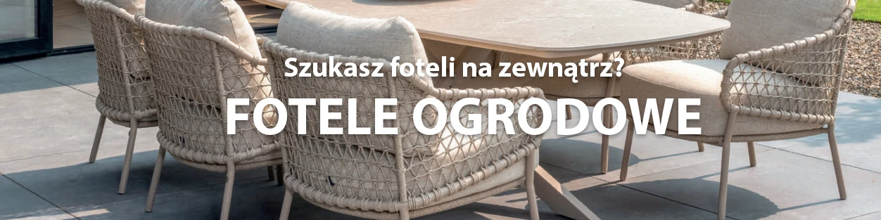 Fotele ogrodowe