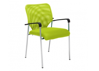 zielone krzesło do jadalni CUBA