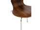 Krzesło kuchenne - do poczekalni Diego drewno ORZECH