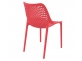 Krzesło Air polipropylen czerwone