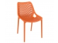 Krzesło Air polipropylen pomarańczowe