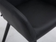 Krzesło do poczekalni Achat V2 ekoskóra czarny (Eiche)