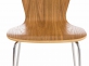 Krzesło do jadalni lub poczekalni AON kolor drewno DĄB