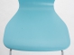 Krzesło do jadalni lub poczekalni AON kolor JASNONIEBIESKI