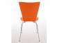 Krzesło do jadalni lub poczekalni AON kolor POMARAŃCZOWY