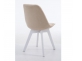 Krzesło do poczekalni Borneo V2 biały materiał