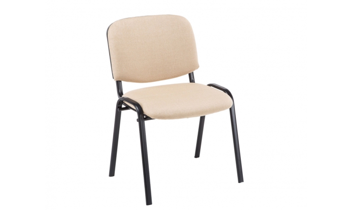 Krzesło do poczekalni Ken V2 materiał KREMOWY