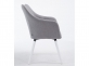 Krzesło do poczekalni McCoy V2 materiał biały (dąb)