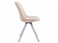 Krzesło do poczekalni Toulouse materiał ● biały (dąb)