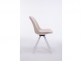 Krzesło do poczekalni Troyes materiał ● biały (dąb)