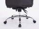 Rozkładany fotel biurowy TROY XL obrotowy podnóżek materiał CIEMNOSZARY
