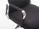 Fotel biurowy obrotowy KOLUMBUS nogi  siedzisko CZARNE 