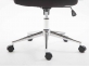 Fotel biurowy obrotowy KOLUMBUS nogi chrom siedzisko CZARNE 