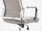 Fotel biurowy obrotowy KOLUMBUS nogi  siedziskoowe SZARE