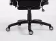 Racing Krzesło biurowe Shift tapicerka z podnóżkiem CZARNO-BIAŁA