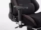 Racing Krzesło biurowe Shift V2 tapicerka materiał z podnóżkiem CZARNO-BRĄZOWA