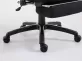 Racing Krzesło biurowe Shift V2 tapicerka materiał z podnóżkiem CZARNO-SZARA