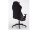 Racing Krzesło biurowe Shift tapicerka z podnóżkiem CZARNO-ŻÓŁTA