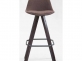 2x Hoker barowy Franklin materiał ■ cappuccino (dąb)