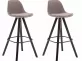 2x Hoker barowy Franklin materiał ■ cappuccino (dąb)
