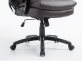 Fotel biurowy PLATON obrotowa kółka podstawa czarna tapicerka podłokietniki