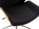 Krzesło biurowe Breda gięte drewno buk żółtawy