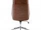 Krzesło biurowe Breda gięte drewno BIAŁA