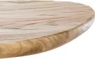 4x SKEL Hoker z profilowanym drewnianym siedziskiem naturalny/czarny / noga czarna