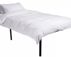 Metalowa podstawa łóżka niska HAML 200x100x41 cm CZARNA