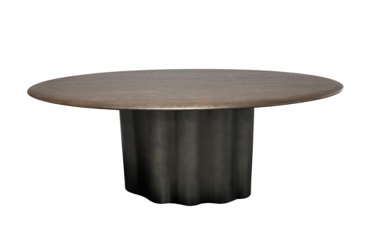 RAWLING OVAL 200×100 Stól obiadowy owalny blat z drewna mango