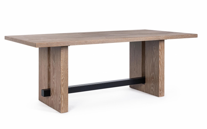 Stół MONROE 200×100 z dębową konstrukcją