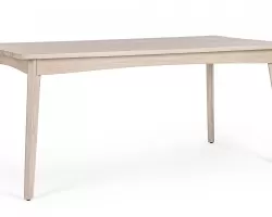 Elegancki stół SAHANA 173×90 z drewna mango w wykończeniu white wash