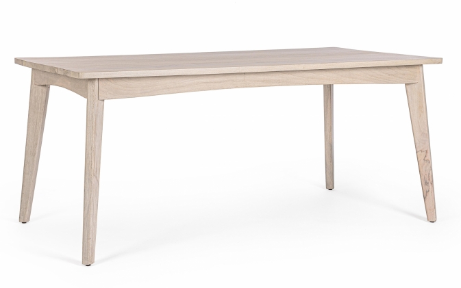 Elegancki stół SAHANA 173×90 z drewna mango w wykończeniu white wash