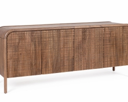 SANAT komoda 180×45×75 cm – drewno mango