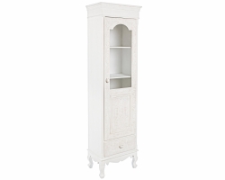 CLORINE witryna 50×34×181 cm kwiatowy motyw