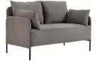 Sofa do salonu 2-osobowa ZIDE taupe z poduszkami - zdjęcie 22
