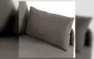 Sofa do salonu 2-osobowa ZIDE taupe z poduszkami - zdjęcie 28